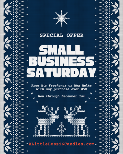 !Small Business Saturday Free Gift