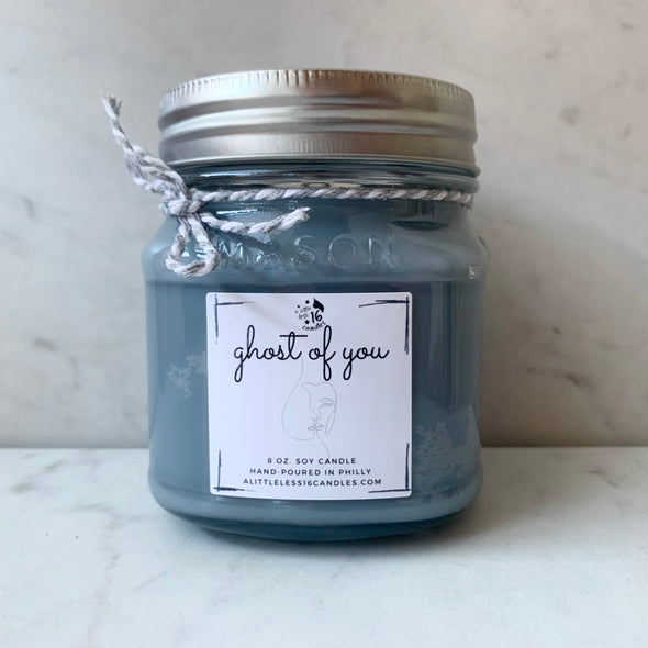 Ghost of You 8 oz. Soy Candle - A Little Less 16 Candles