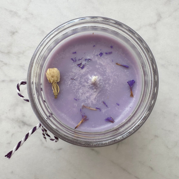 Flowers In Your Hair 8 oz. Soy Candle - A Little Less 16 Candles