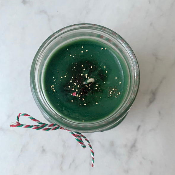 Rockin' Around The Christmas Tree 8 oz. Soy Candle - A Little Less 16 Candles