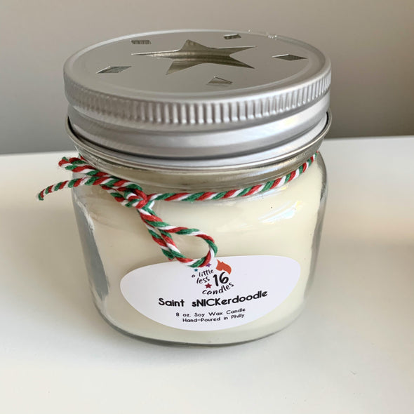 Saint sNICKerdoodle 8 oz. Soy Candle - A Little Less 16 Candles